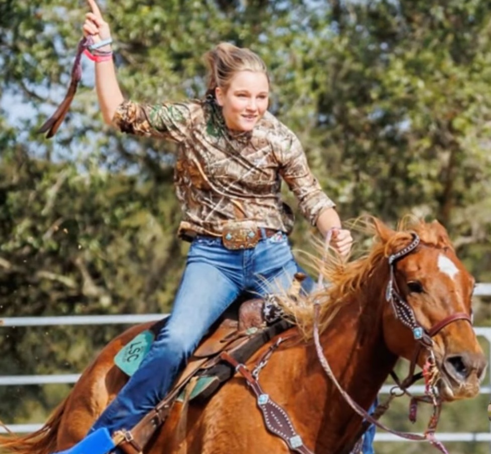 Bryleigh Law is hoping to ride again after a hit and crash left her seriously injured