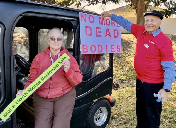 Ellen Cora and Jim Vaccaro have urged Sumter County to make Morse Boulevard safer Ellen Cora and Jim Vaccaro have urged Sumter County to make Morse Boulevard safer