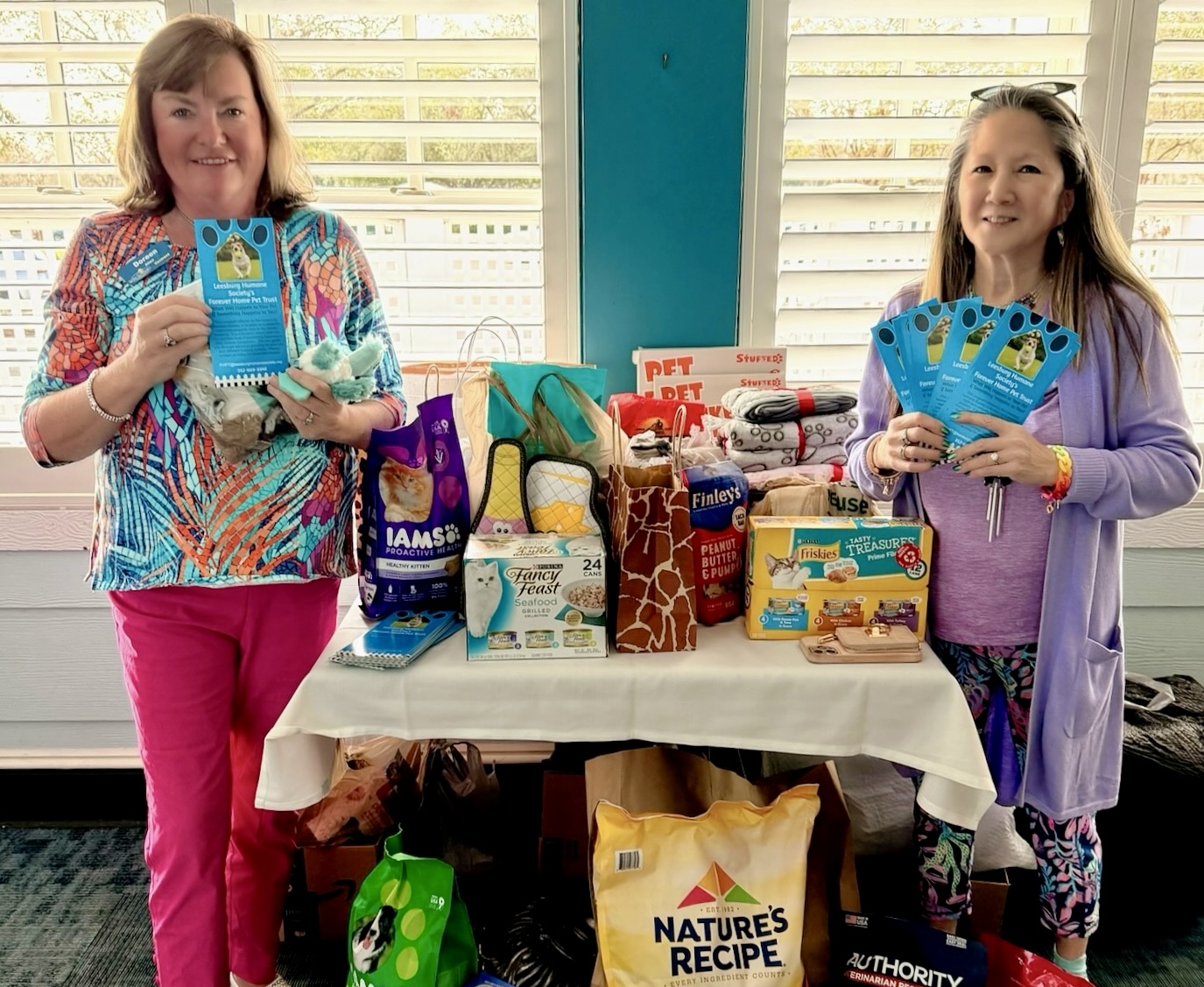 The Ladies of Lake Denham are showing their support for the Leesburg Humane Society