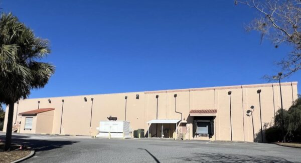 The loading dock has been vacant for many months at the former Daily Sun print facility on Rolling Acres Road The loading dock has been vacant for many months at the former Daily Sun print facility on Rolling Acres Road