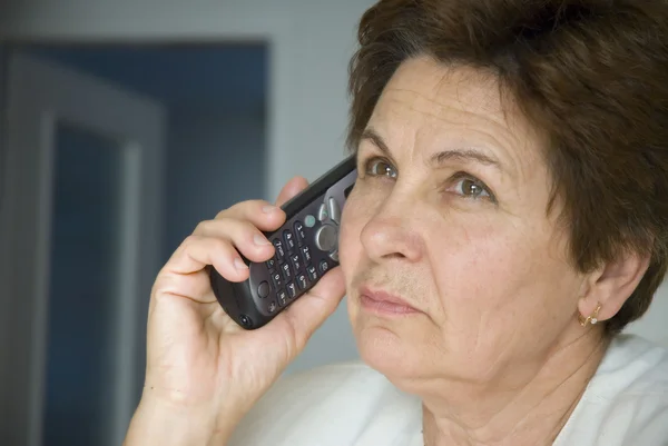 woman on phone