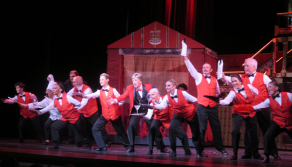 An ensemble dance company brought life and energy to Hello Dolly An ensemble dance company brought life and energy to Hello Dolly