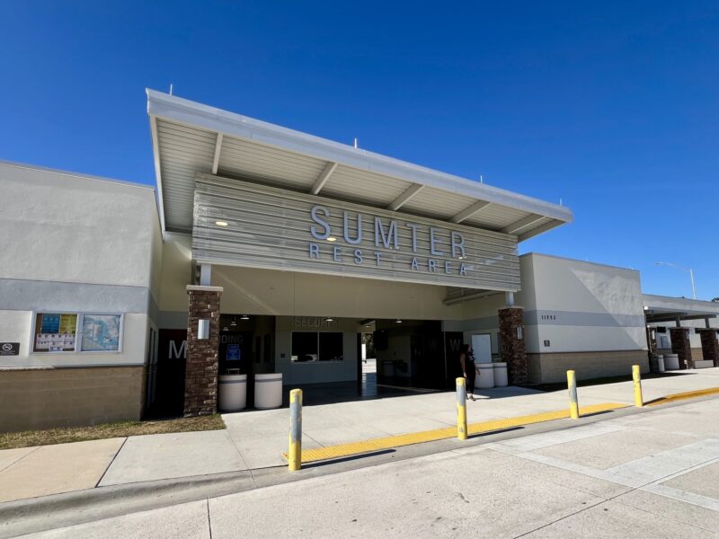 The Sumter County Rest Area on Interstate 75