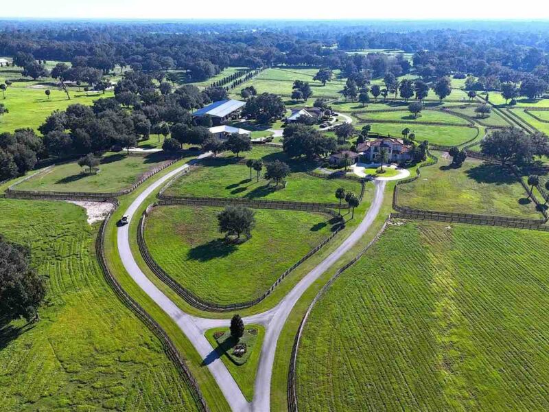 A 72-acre horse farm was just sold by a popular insurance agent in The Villages for $12 million.