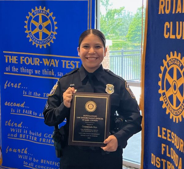 Corporal Lidia Maya has been honored as the 2024 Officer of the Year Corporal Lidia Maya has been honored as the 2024 Officer of the Year