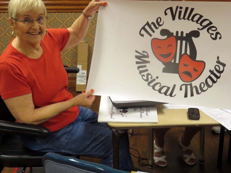 Sandie Hawthorne was a major an pioneering force for the Villages Musical Theater