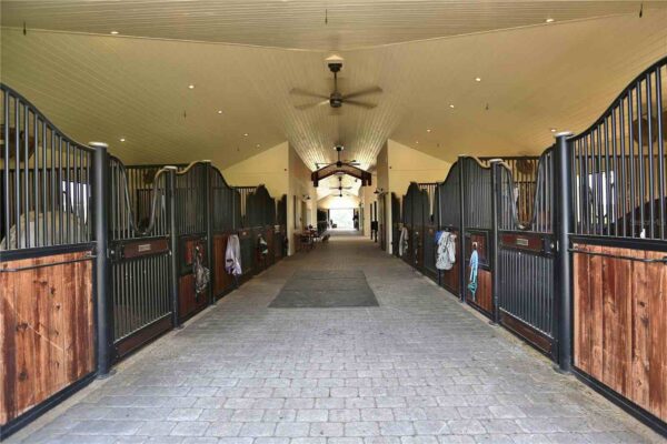 Stalls within the compound Stalls within the compound
