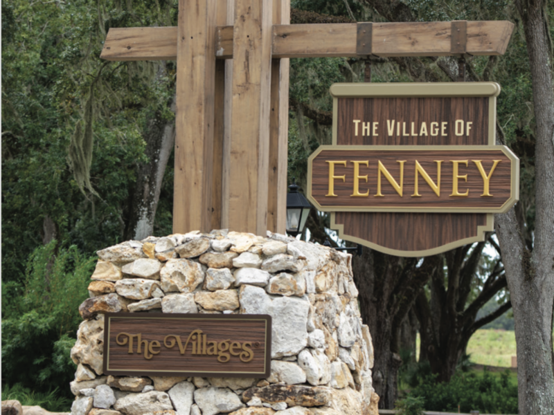 Village of Fenney sign