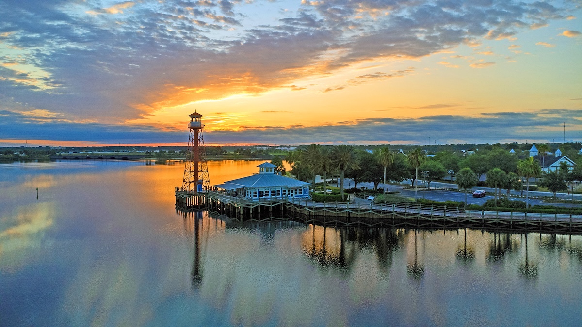 Another beautiful sunrise at Lake Sumter Landing Another beautiful sunrise at Lake Sumter Landing