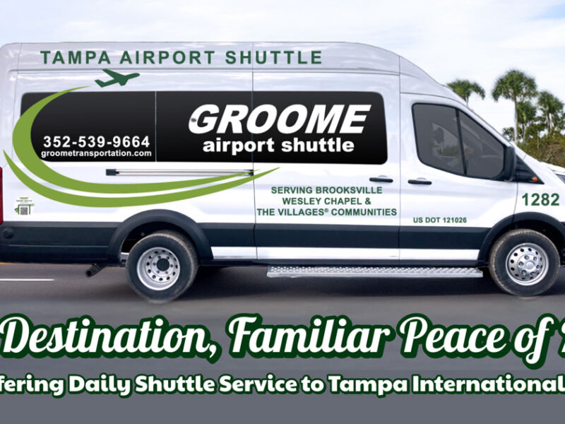 Groome Airport Shuttle New Destination