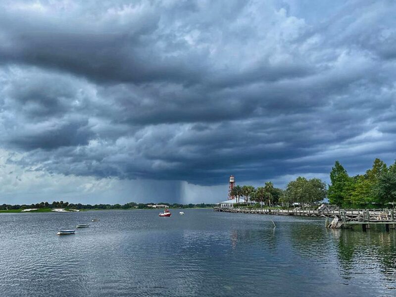 Long-awaited rain arrives over Lake Sumter