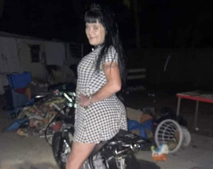 Camille Lester posted this photo of herself on her scooter on social media in 2024