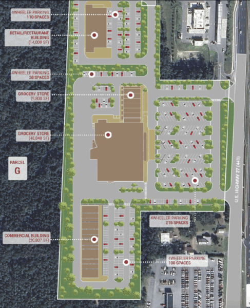 Preliminary site plan for the commercial addition to the Enclave at Lake Geneva Preliminary site plan for the commercial addition to the Enclave at Lake Geneva