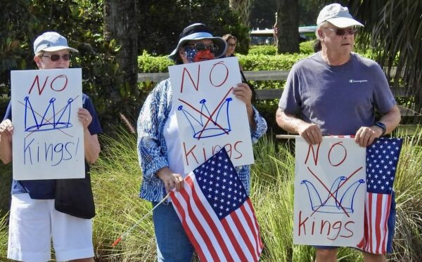 The No Kings rally was part of a nationwide effort to express disatisfaction with President Trump on his 79th birthday
