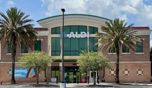 The new Aldi store at Lake Sumter Ladnding was previously a Winn Dixie grocery store The new Aldi store at Lake Sumter Ladnding was previously a Winn Dixie grocery store