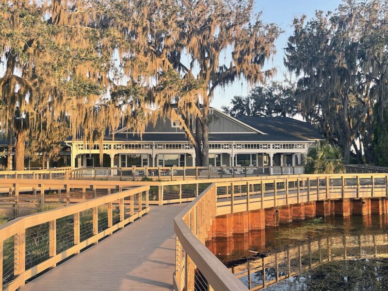 Beautiful morning at the Lake Okahumpka Recreation Center