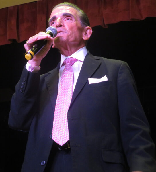 Paisans Club President Jerry Vicenti honored the memory of the late singer Connie Francis before the show Paisans Club President Jerry Vicenti honored the memory of the late singer Connie Francis before the show