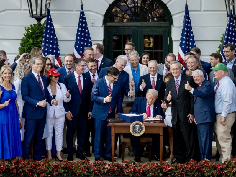President Trump signed the bill on July 4