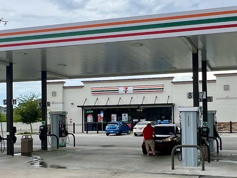 The 7 Eleven convenience. store is located on U.S. 301 in Oxford