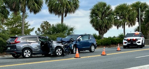 The Sumter County Sheriff s Office shut down traffic on the bridge as a result of the crash The Sumter County Sheriff s Office shut down traffic on the bridge as a result of the crash
