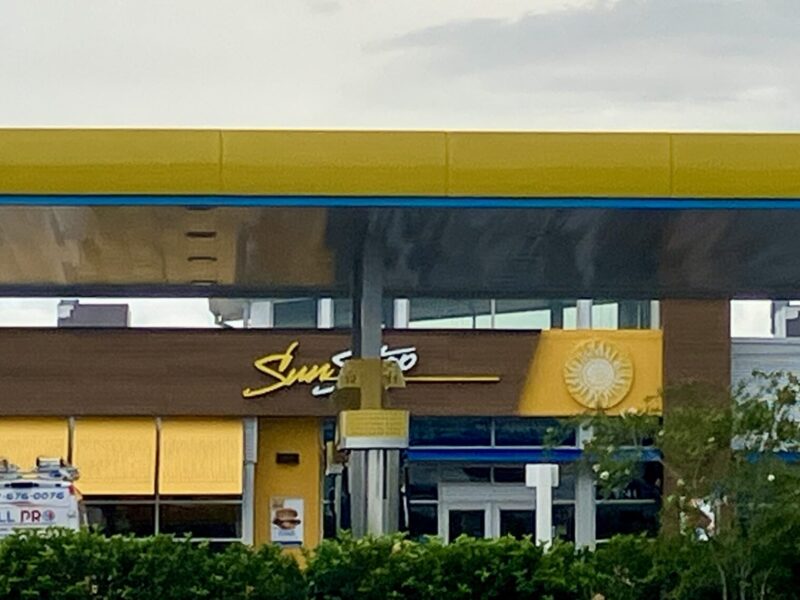 The Sun Stop gas station on U.S. 301 in Wildwood