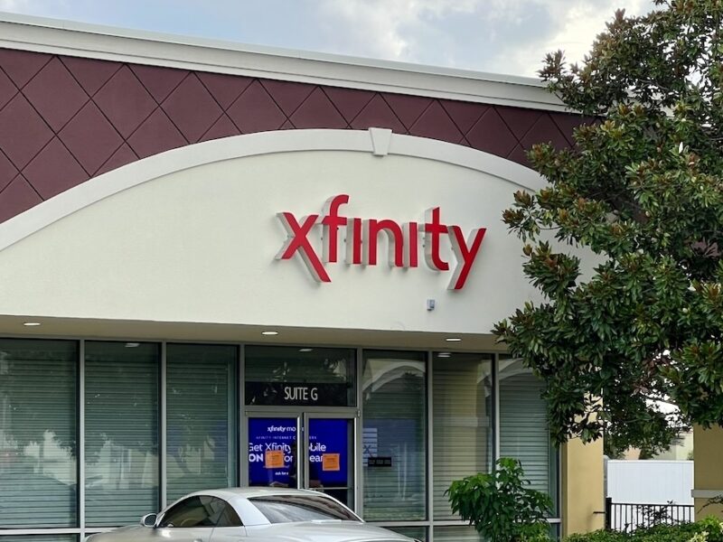 The Xfinity store near Starbucks in Lady Lake