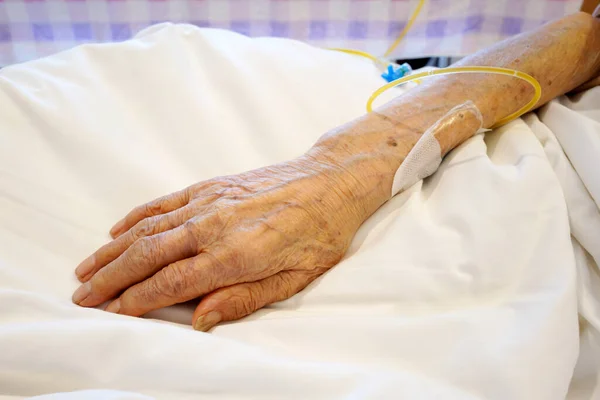 Older woman medical emergency