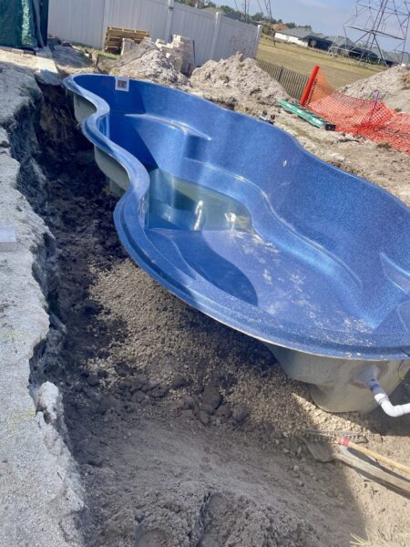Teri Schneider shared this photo of the pool project Teri Schneider shared this photo of the pool project