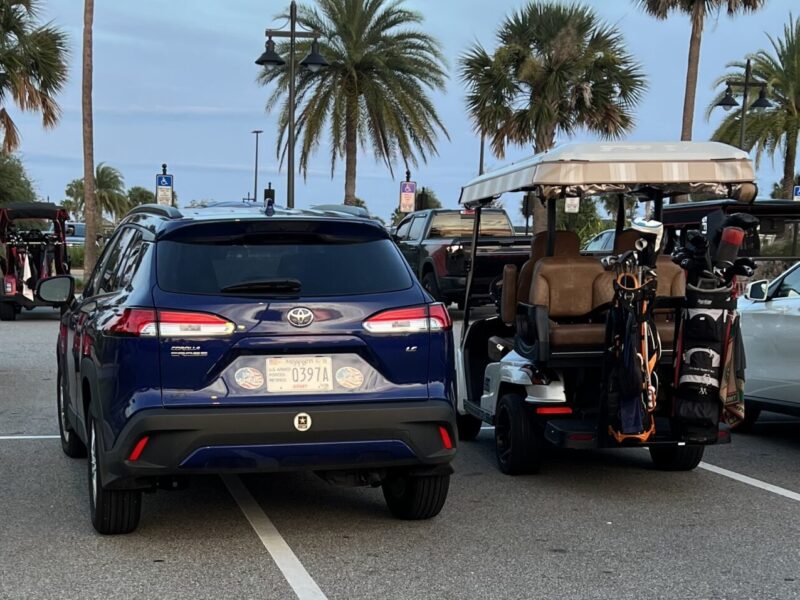 A member of the Parking Patrol documented this Bad Parking job at Sawgrass Grove