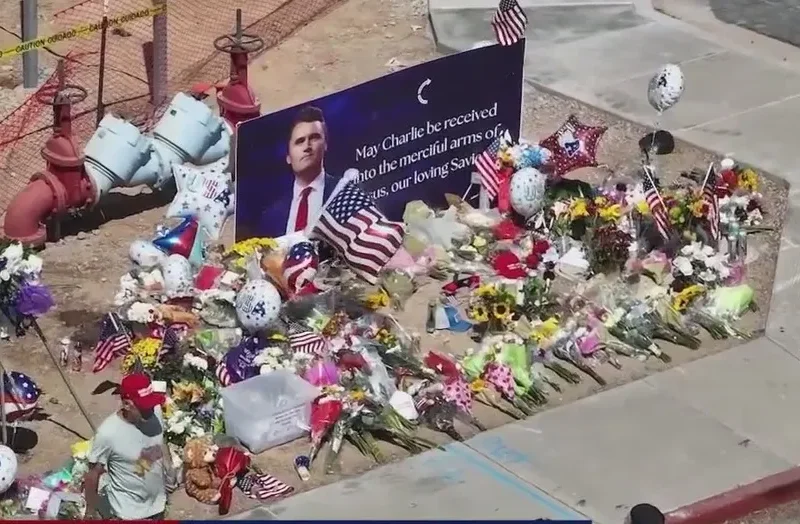 Charlie Kirk memorial