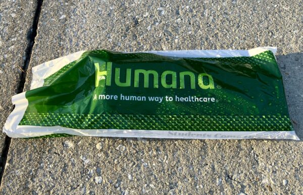 Copies of The Villages Daily Sun were delivered Saturday in bright green Humana bags Copies of The Villages Daily Sun were delivered Saturday in bright green Humana bags