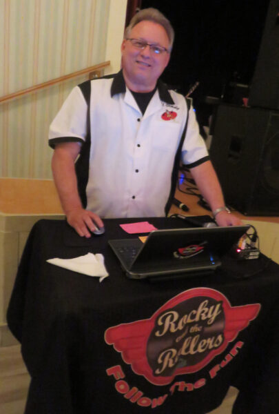 DJ Al Brady has worked with Rocky and Rollers for over two decades DJ Al Brady has worked with Rocky and Rollers for over two decades