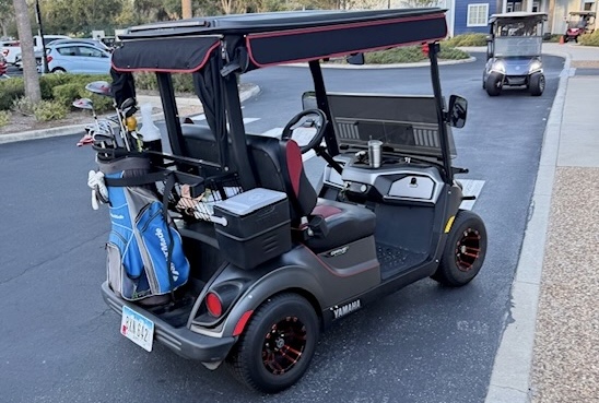 This golf cart driver was certainly guilty of Bad Parking at Bonifay Country Club copy