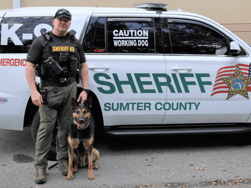 Deputy Reeves and K-9 Mando