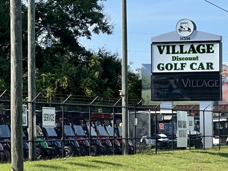 Village Discount Golf Carts on U.S. Hwy. 441 in Summerfield