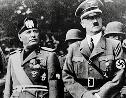 Mussolini and Hitler
