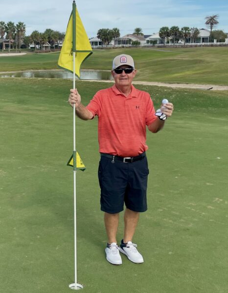 Rich Parenteau scored his first lucky ace after living in The Villages for 21 years Rich Parenteau scored his first lucky ace after living in The Villages for 21 years