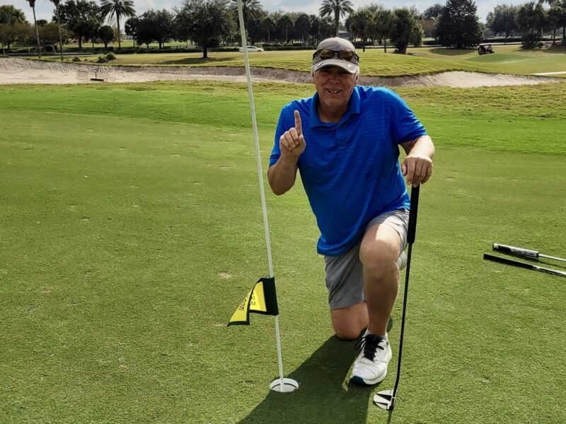 Richard Guy recently got his seventh hole in one