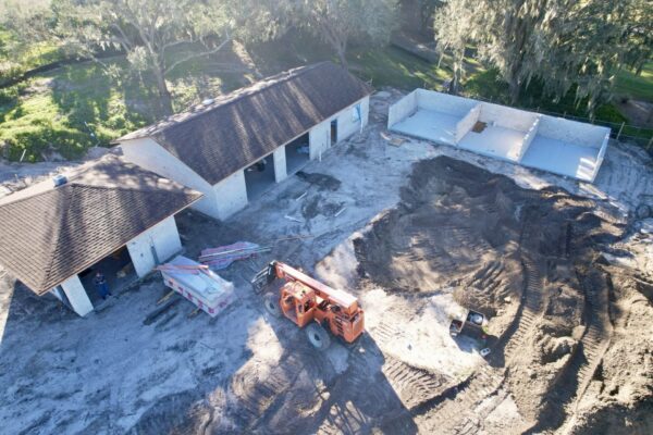 The Mira Mesa Executive Golf Maintenance facility is currently under construction The Mira Mesa Executive Golf Maintenance facility is currently under construction