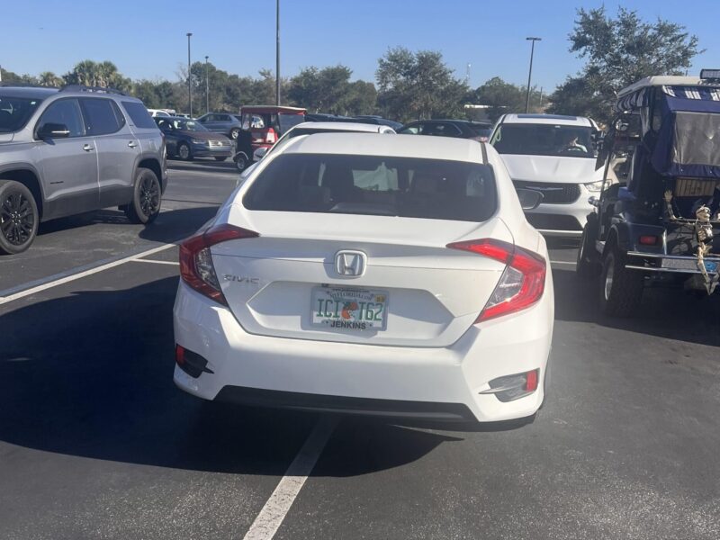 This Honda driver was hogging two parking spaces at Publix at Lake Deaton Plaza