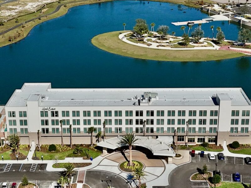 Many rooms at the Hotel Eastport offer a water view