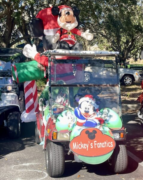 Mickey's Fanatics brought some fun the parade