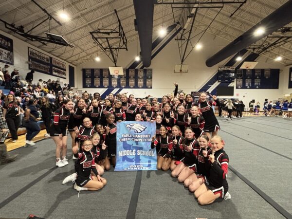 SSMS Cheer Comp 1st place SSMS Cheer Comp 1st place
