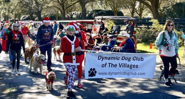 The Dynamic Dog Club brough festive pooches to the parade