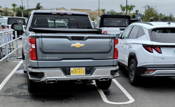 This driver came all the way from Alaska and had trouble parking properly at Costco in The Villages This driver came all the way from Alaska and had trouble parking properly at Costco in The Villages