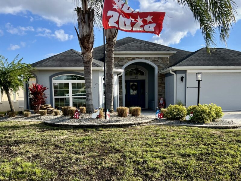 This home at 851 Kauska Way was the subject of two deed compliance. complaints