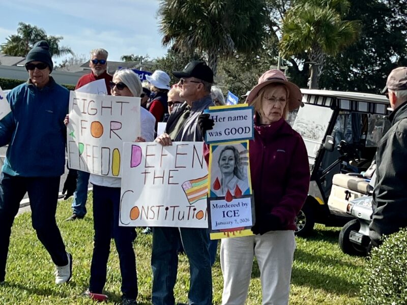 ICE protest
