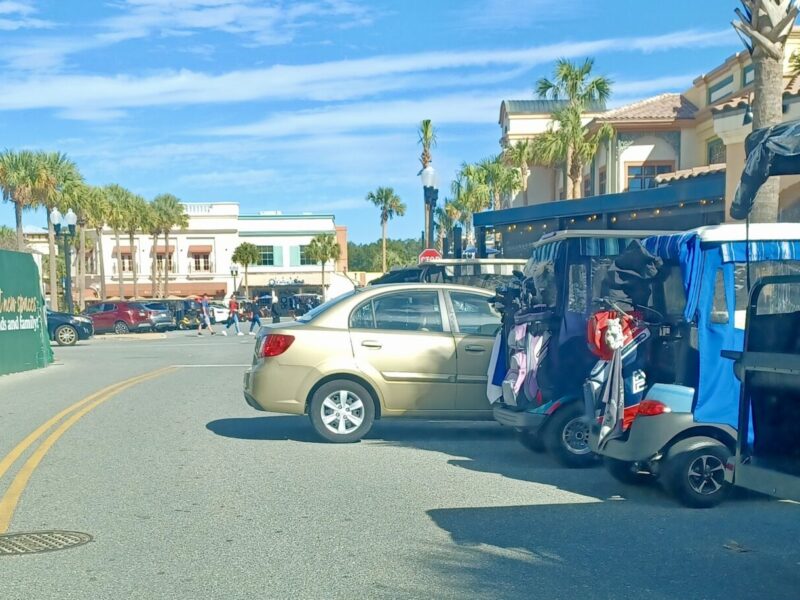 Not a golf cart at Spanish Springs