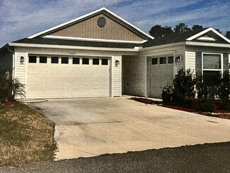 This driveway at 3423 Melissa Lane in the Village of DeLuna did not pass an inspection this past week