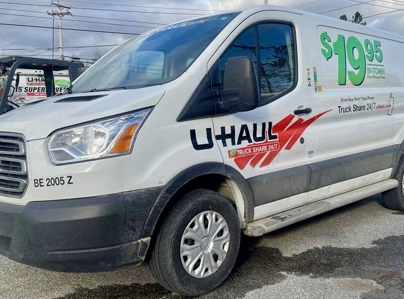 U Haul Sprinter van